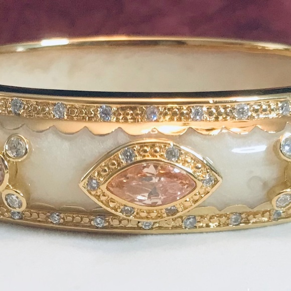🌟 HOST PICK🌟 Cristina Sabatini Enamel Clamper Bangle - Picture 2 of 7
